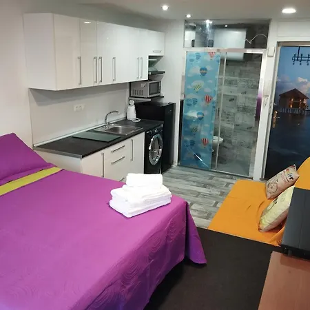 Playamar Estudio 2 Huesped 40m Playa Parking Wifi Apartment Torremolinos
