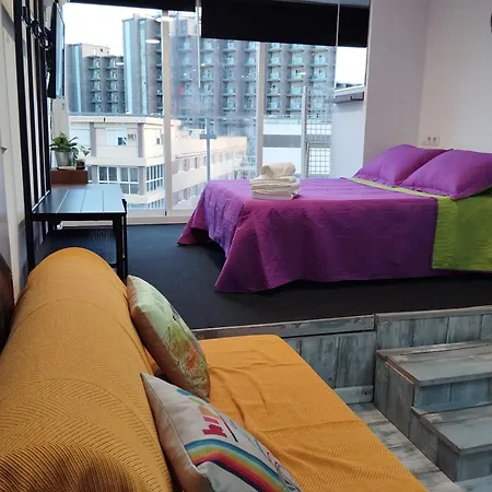 Playamar Estudio 2 Huesped 40m Playa Parking Wifi * Torremolinos