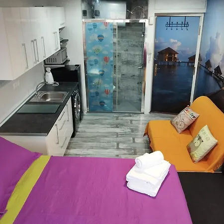 Playamar Estudio 2 Huesped 40m Playa Parking Wifi Apartamento